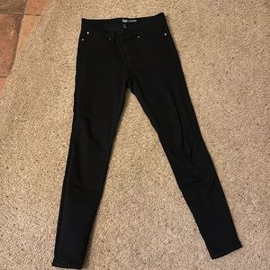 Black Gap legging jeans